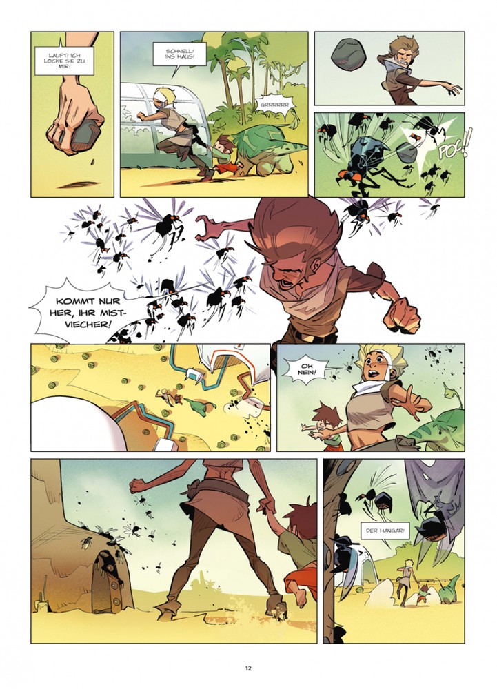 Innenseite des Comics DIE WAISE VON PERDIDA