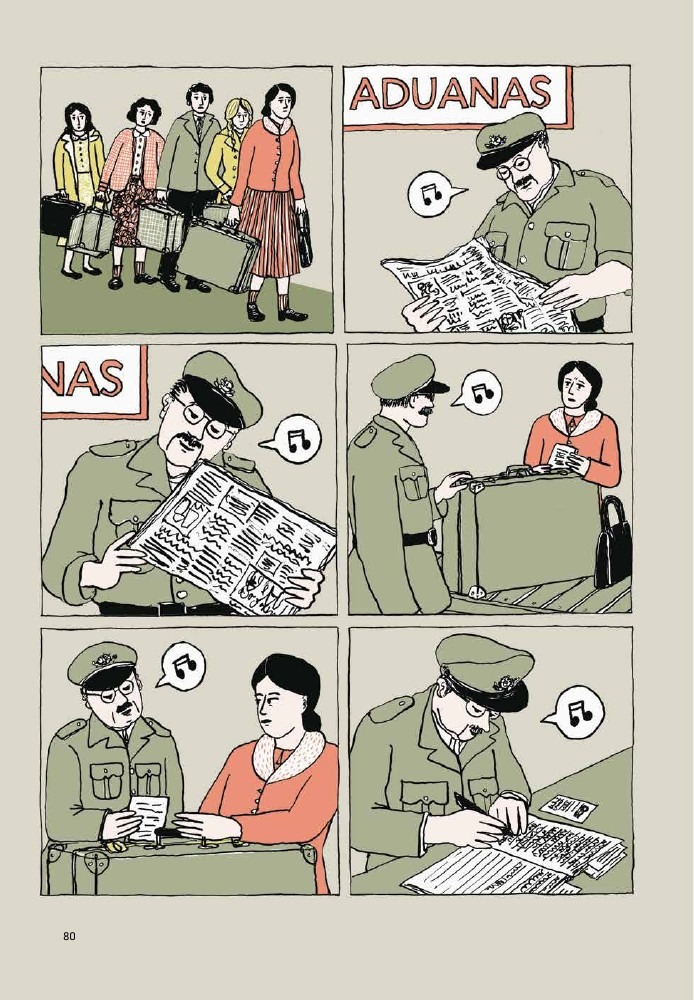 Innenseite 2 der Graphic Novel SCHWEIGEN von Birgit Weyhe