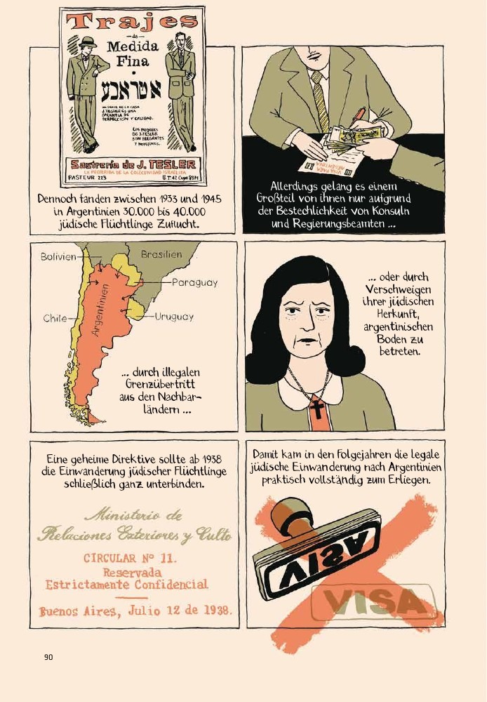 Innenseite 6 der Graphic Novel SCHWEIGEN von Birgit Weyhe