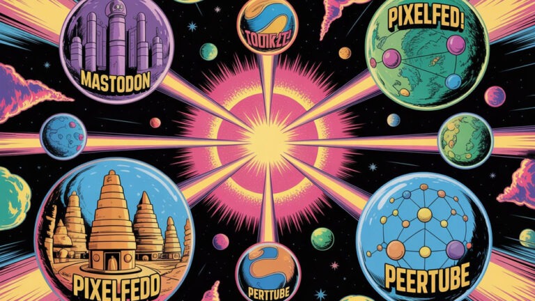 Planeten im FEDIVERSE