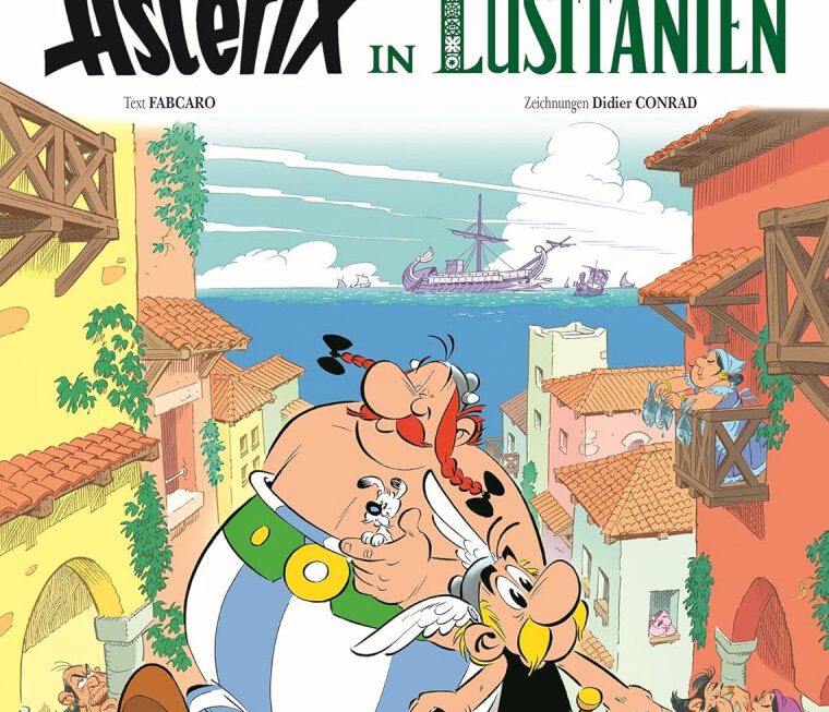 ASTERIX IN LUSITANIEN ist eine Jubiläum-Reise