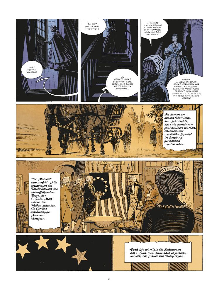 Innenseite 1 von EIN STERN AUS SCHWARZER BAUMWOLLE