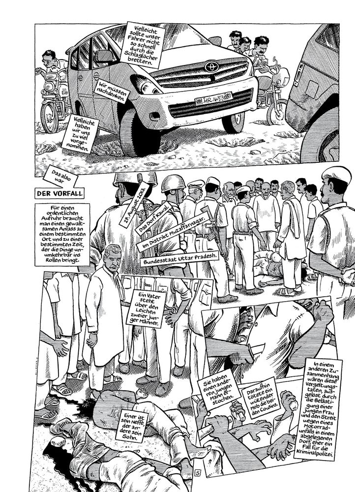 Innenseite von INDIEN - ÖL INS FEUER