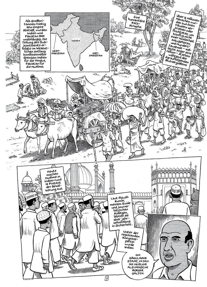 Innenseite von INDIEN - ÖL INS FEUER