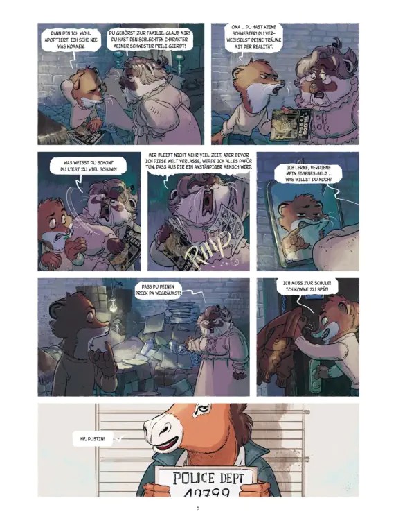 Innenseite 05 von BLACKSAD STORIES WEEKLY