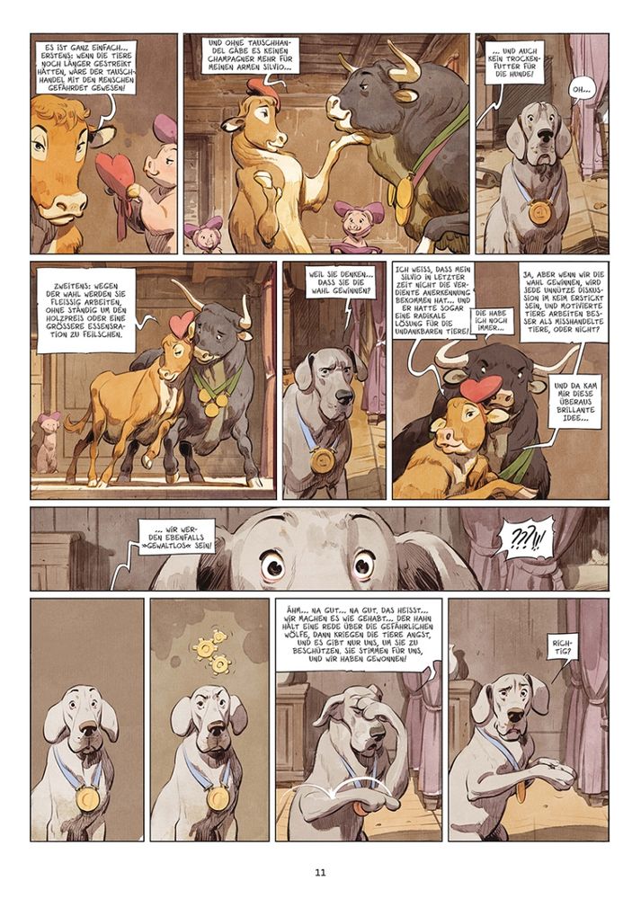 Innenseite 06 von DAS SCHLOSS DER TIERE 4