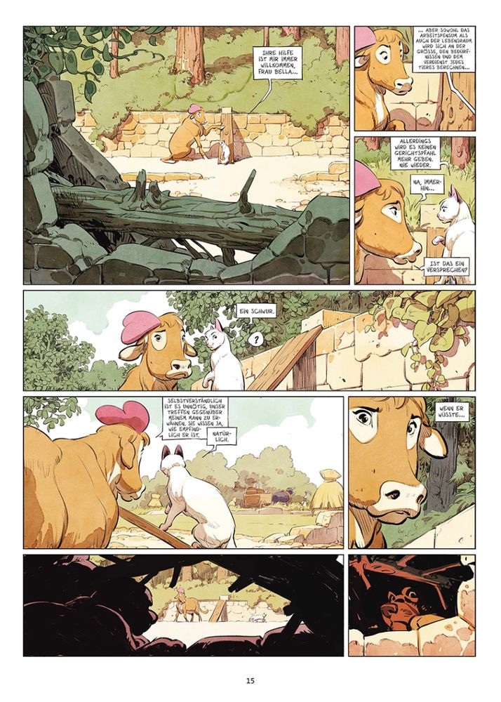 Innenseite 10 von DAS SCHLOSS DER TIERE 4