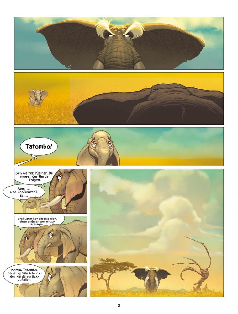 Innenseite 3 des Comics KALIMBO Band 1 Mata-Mata