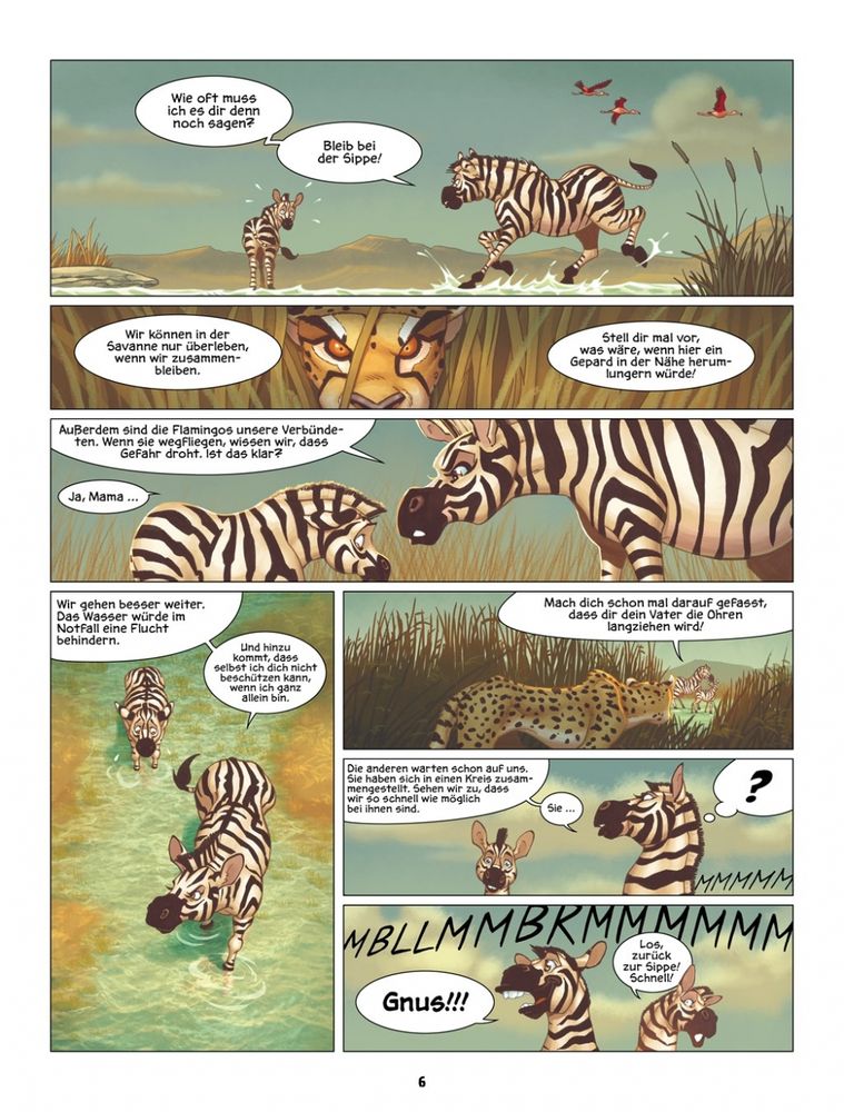 Innenseite 6 des Comics KALIMBO Band 1 Mata-Mata