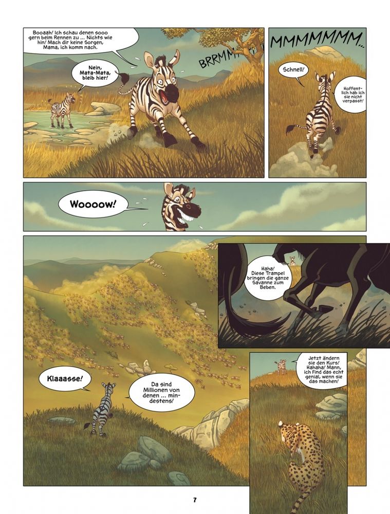 Innenseite 7 des Comics KALIMBO Band 1 Mata-Mata