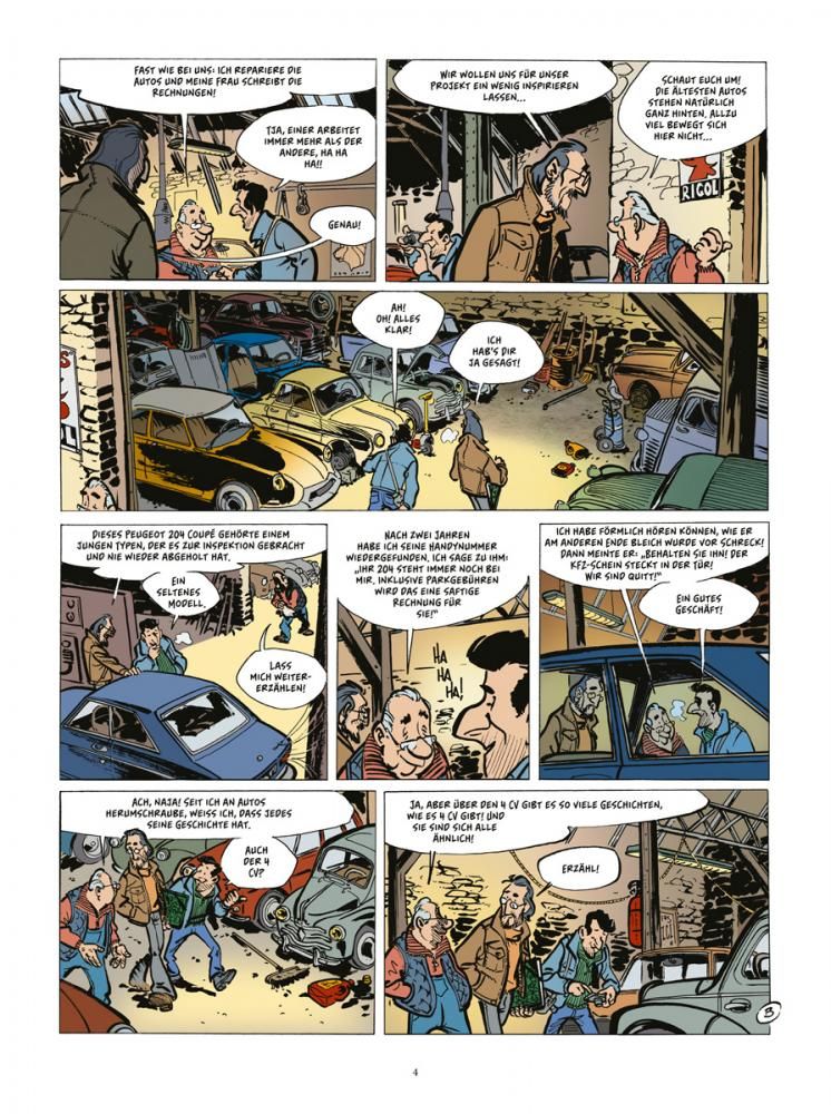 Innenseite 04 von GARAGE DE PARIS 1 - ZEHN BELIEBTE AUTOS