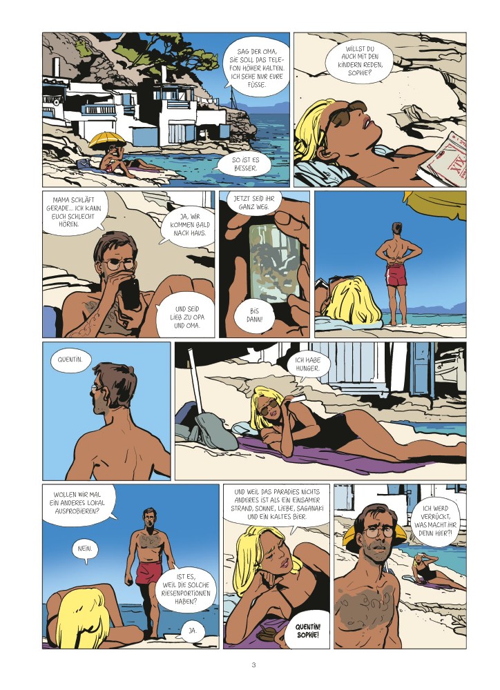 Innenseite 1 von HONEYMOON - DER KUSS DER SPHINX