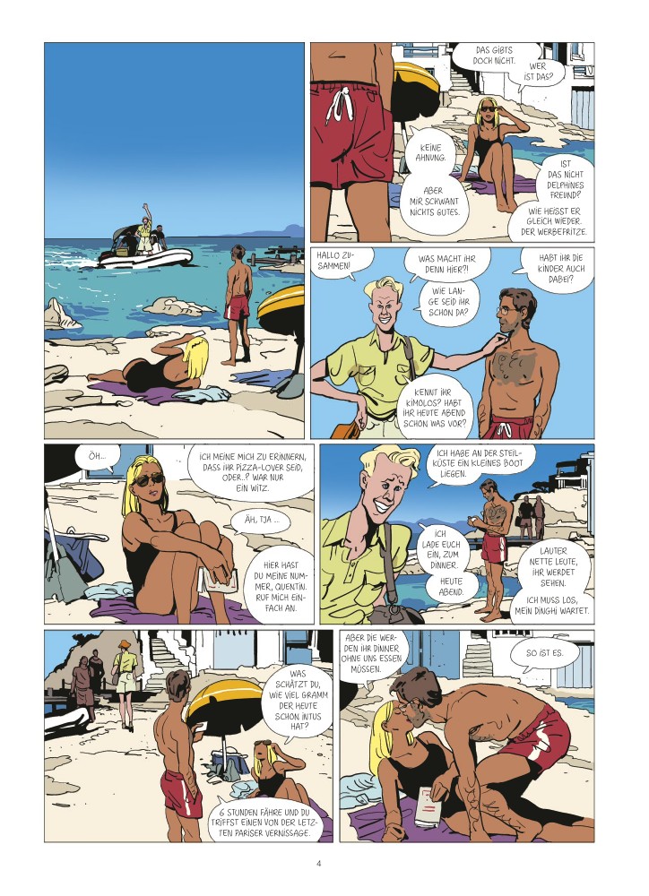 Innenseite 2 von HONEYMOON - DER KUSS DER SPHINX