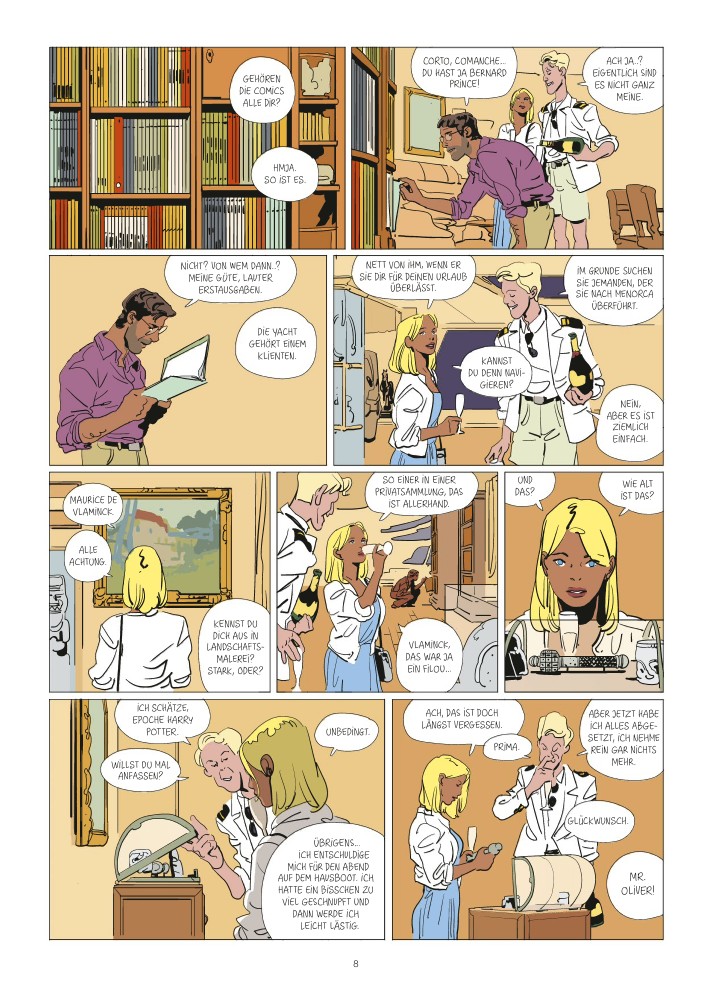 Innenseite 6 von HONEYMOON - DER KUSS DER SPHINX5