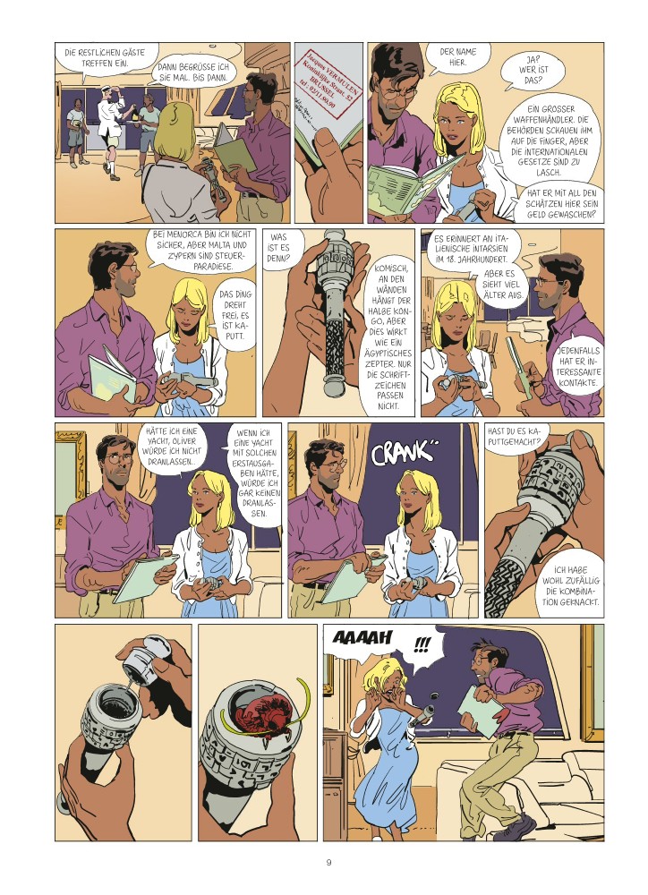 Innenseite 7 von HONEYMOON - DER KUSS DER SPHINX5