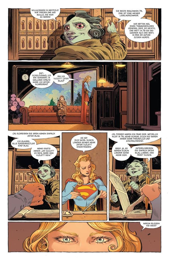 Innenseite 11 von SUPERGIRL - WOMAN OF TOMORROW