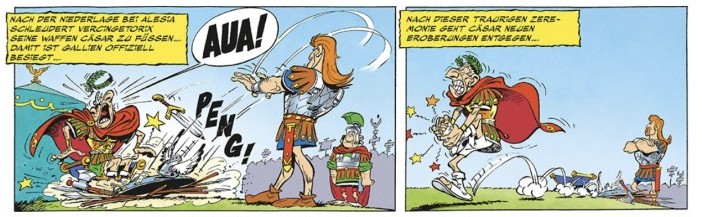 Sequenz aus ASTERIX UND DER AVERNERSCHILD