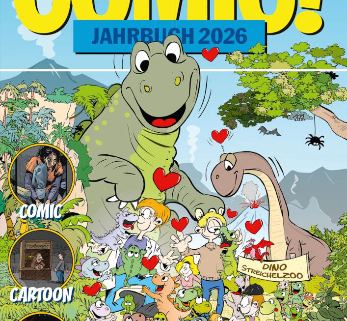 Ein Blick ins COMIC!-JAHRBUCH 2026