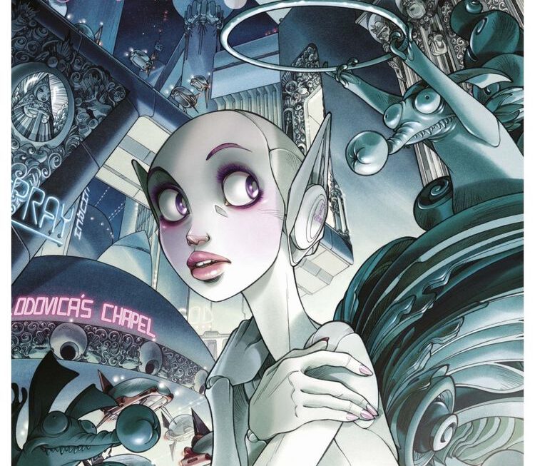 SKY DOLL 1: DIE GELBE STADT ist ein visueller Zuckerschock