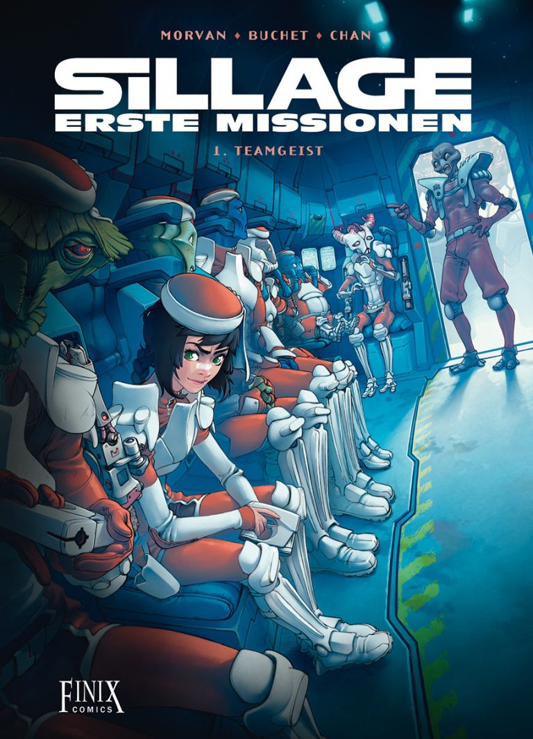 FINIX COMICS_Beispielalbum_SILLAGE ERSTE MISSIONEN